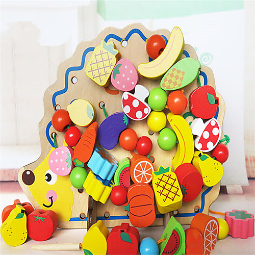 

Montessori Teaching Tool Building Blocks compatible Wooden Legoing Cool Education Boys' Toy Gift / Kid's