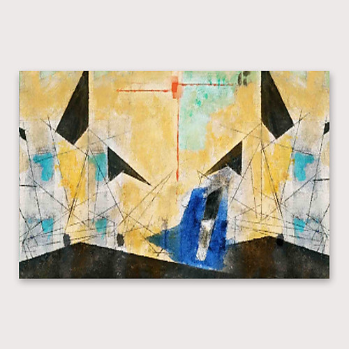 

Oil Painting Hand Painted Horizontal Abstract Modern Stretched Canvas