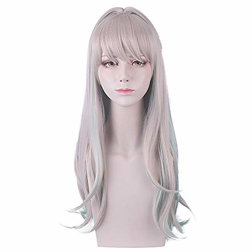 

anime toilet-bound hanako-kun mitsuba cosplay wigs short pink curly party hair nanamine sakura wigs(nene yashiro)