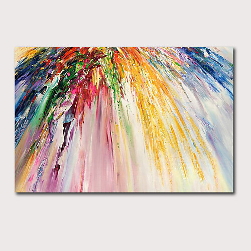 

Oil Painting Hand Painted - Abstract Landscape Contemporary Modern Stretched Canvas
