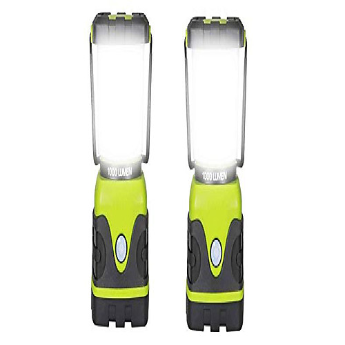 

led camping lantern, battery powered led with 1000lm, 4 light modes, waterproof tent light, emergency, (battery not included)(1 pack, camping lantern)