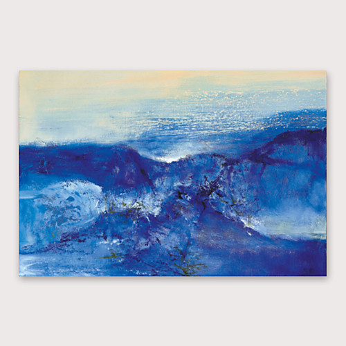 

Oil Painting Hand Painted Horizontal Abstract Modern Stretched Canvas