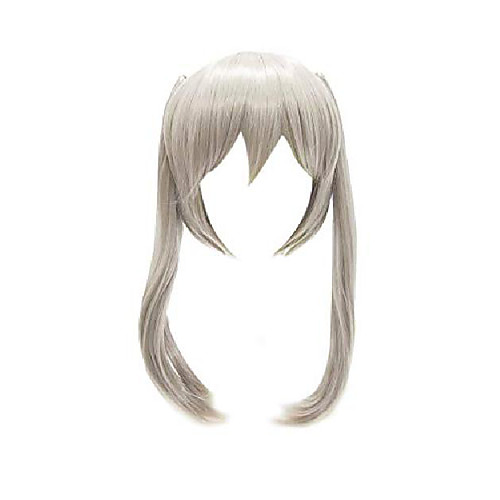 

women's maka albarn cosplay wig (grey)