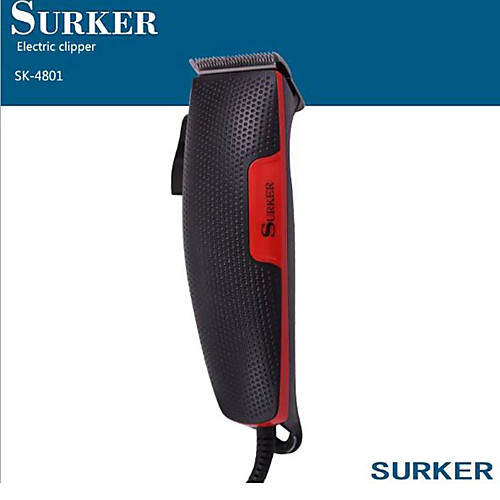 

Surker Electric Hair Trimmer Sk-4801 Corded Electric Hair Clipper Beard Trimmer Haircut Low Noise Adjustable Blade
