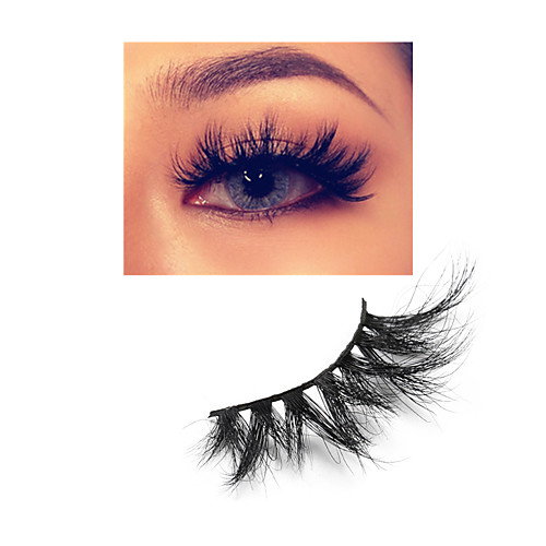 

25mm Mink Lashes 100% Cruelty free Fluffy Wispy Long lasting Crisscross Eye Lashes Mink Eyelashes Solt False Eyelashes