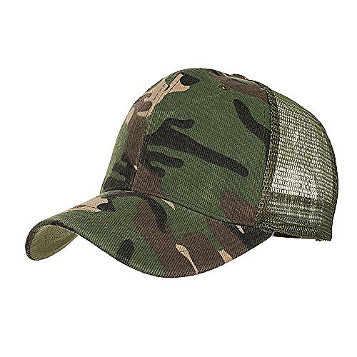 

camouflage summer cap mesh hats for men women casual hats hip hop baseball caps