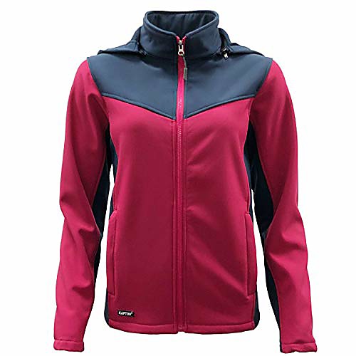 

womens water resistant windproof soft shel jacket | hy17263