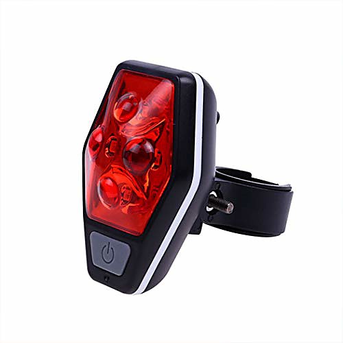 

bike tail light,usb rechargeable cycling taillights,easy to install waterproof led bicycle rear light with 4 lighting modes for safe cycling,red