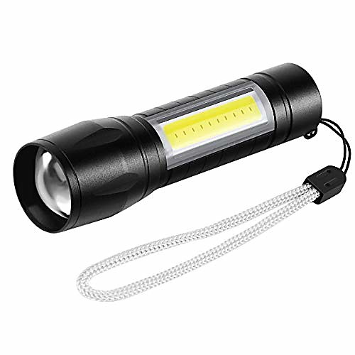 

flashlight rechargeable, alpswolf mini led flashlight zoomable magnetic lantern 360° waterproof bright light, 4 modes light for outdoor camping, hiking, emergency, repairing