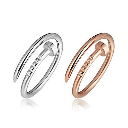 

women's ring 1pc silver silver-plated / alloy daily costume jewelry