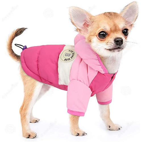 

winter dog hoodie coat waterproof down jacket puppy cat windproof cold weather coat pet clothes