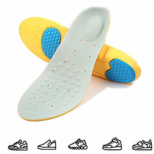 

soft shoes insoles for women and men, heel protection shoes inserts, feet massage soles, arch support shoes cushion, great for flat feet, long walking or standing, daily use, m