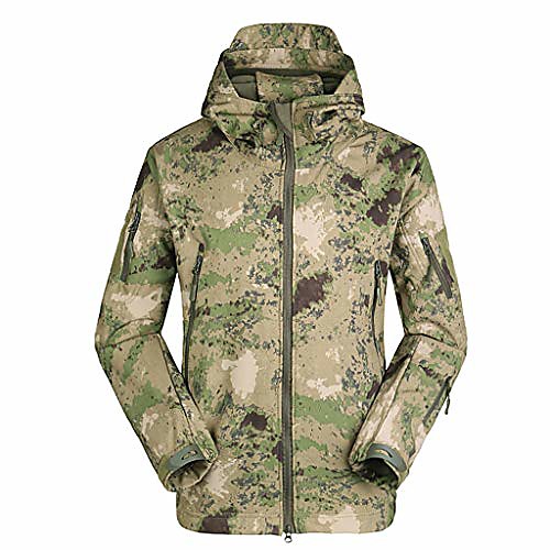 

kstare military coat men jackets windbreaker soft shell outdoor mountaineering warm camouflage coat outwear