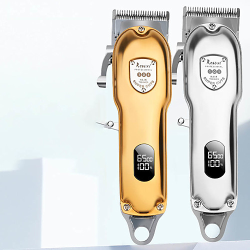 

All-Metal Electric Clipper LCD Digital Display Men'S Hair Clipper