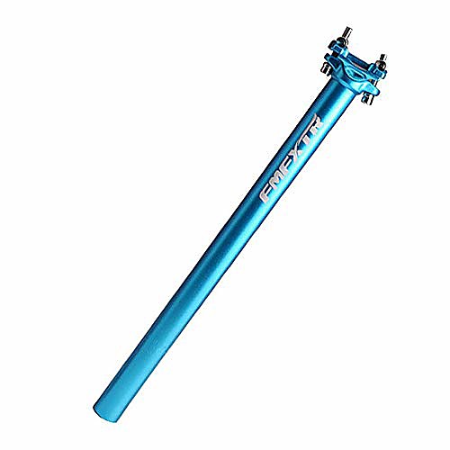 

aluminum alloy bicycle seatpost 400mm mtb cycling road mountain bike seat post tube 27.2mm blue