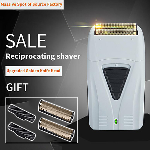 

Electric Shaver for Men Twin Blade professional Reciprocating Cordless Razor USB Rechargeable Shaving Machine Barber Trimmer