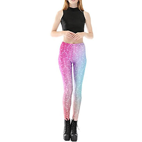 

womens fashion yoga skinny plus-size printed fitness leggings pants style 3 3xl
