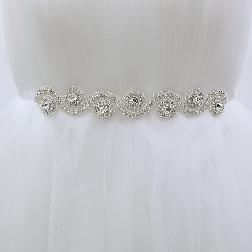 

Mix Wedding Sash With Rhinestone Women's Sashes