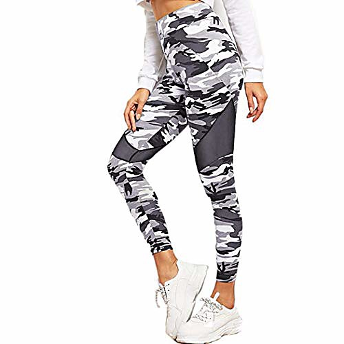

women stretchy skinny sheer mesh insert workout leggings yoga green