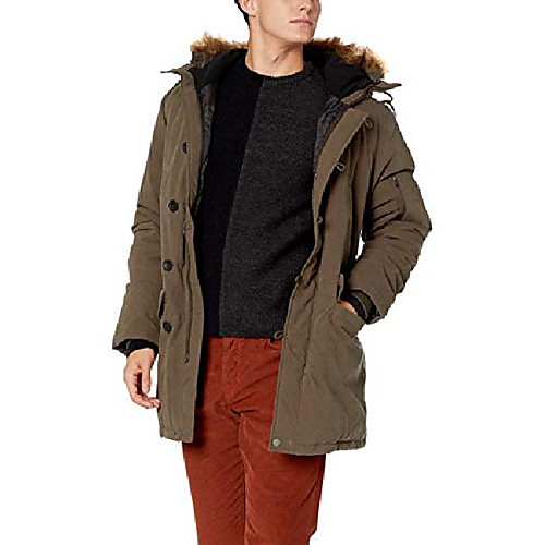 

men's down snorkel parka, dark thorn, x-large