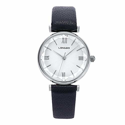 

women watches,ladies fashion analog quartz wristwatches roman numerals geometric polygon dial genuine leather strap waterproof casual watches for woman