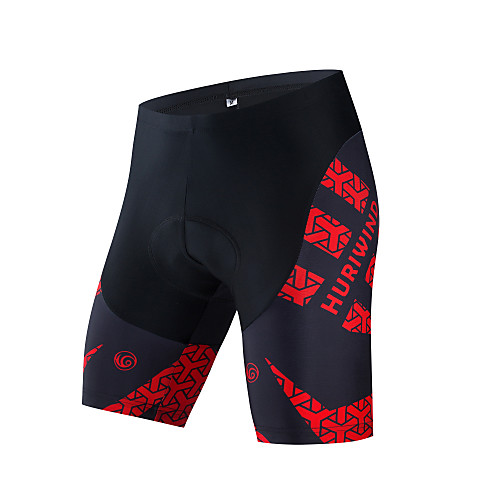 

21Grams Men's Cycling Padded Shorts Bike Shorts Padded Shorts / Chamois Pants Breathable Quick Dry Sports Black / Red Mountain Bike MTB Road Bike Cycling Clothing Apparel Bike Wear / Stretchy