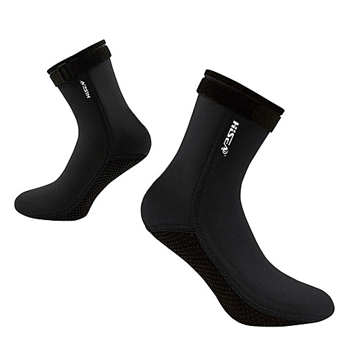 

HISEA Men's Women's Neoprene Socks 3mm Patchwork Neoprene Anti-Slip Quick Dry Swimming Diving Surfing Water Sports - for Adults