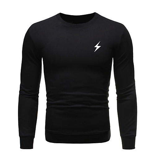 

Men's Pullover Sweatshirt Graphic Round Neck Casual Hoodies Sweatshirts Long Sleeve Black Wine Light gray