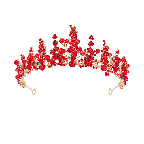 

Crystal / Alloy Tiaras with Crystal / Rhinestone 1 Piece Wedding / Special Occasion Headpiece