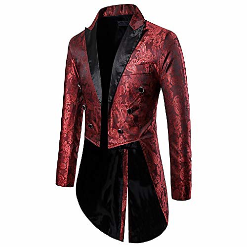 

Men's N / A N / A Suits Long Party & Evening Polyester Coat Tops Golden