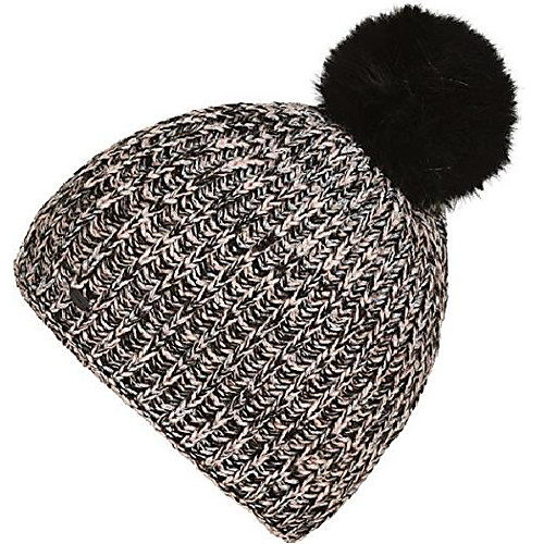 

girls lilly beanie, black out, one size
