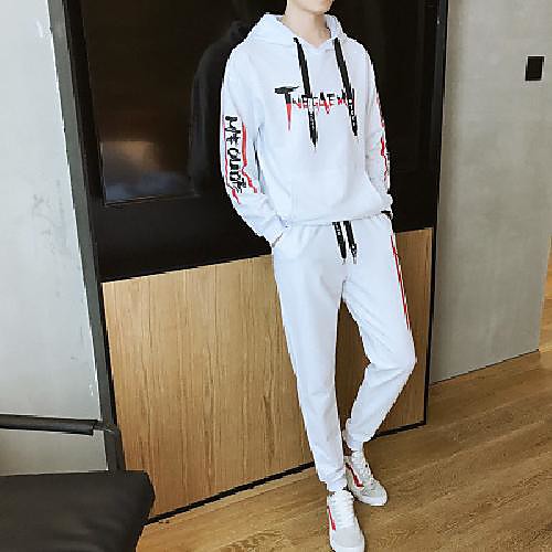 

men sweatshirt floral branch flower rose embroidered funny hoodie pullover with pockets(black l)
