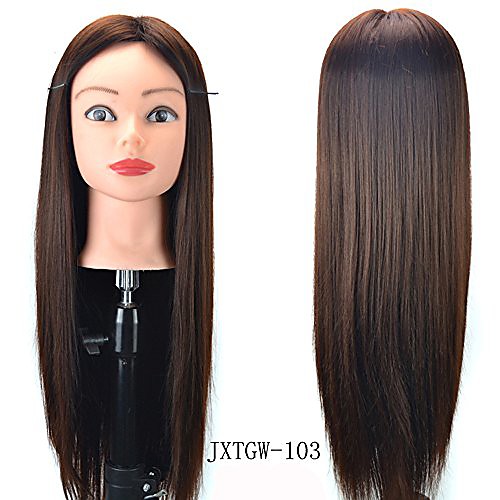 

hair styling wig practice training head mannequin hairdressing
