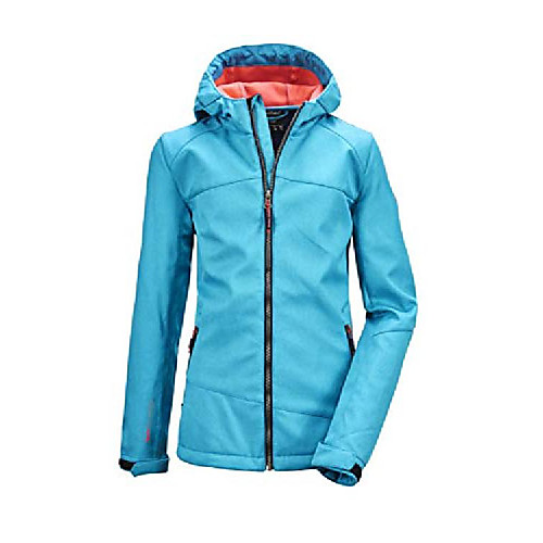 

girls softshell jacket lynge grls softshell jckt b, color:azur, size:116