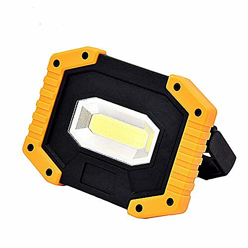 

huntgold usb port led work light 30w rechargeable 2 x cob lights lighting for outdoor camping-101 rectangle