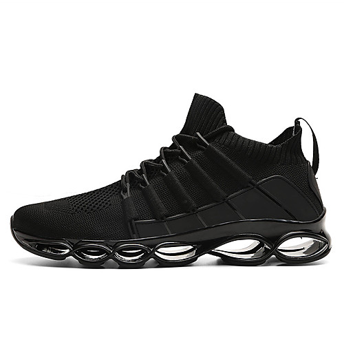 

Men's Trainers Athletic Shoes Athletic Running Shoes Tissage Volant Black / Red Black Red Spring Fall