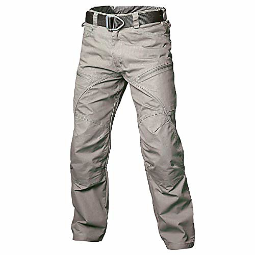 

men's hiking tactical pants lightweight stretch ripstop outdoor military cargo pants khaki