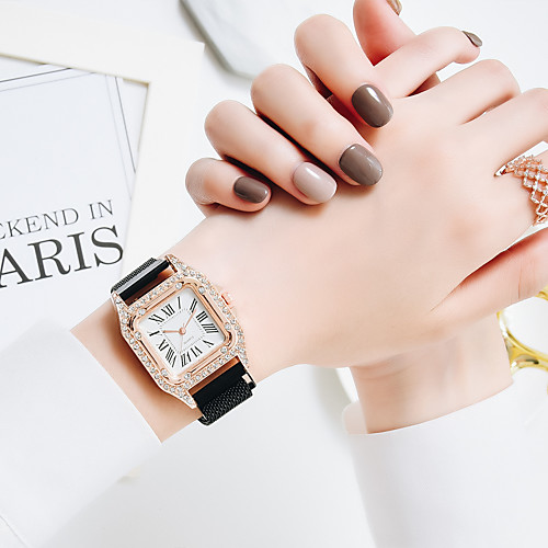 

Women's Quartz Watches Analog Quartz Stylish Luxury Casual Watch Imitation Diamond