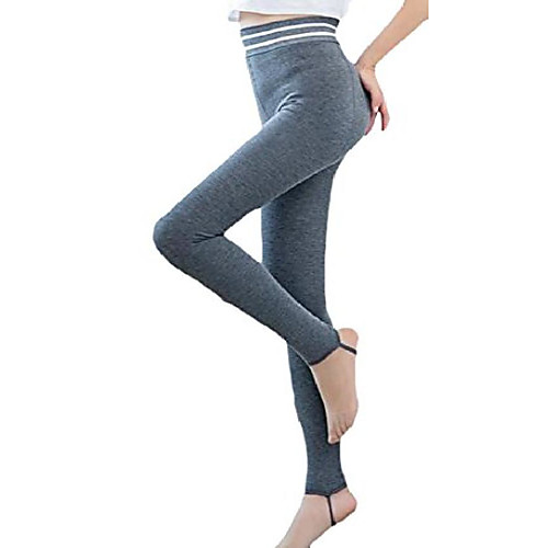 

women's slimming active yoga running pants workout leggings grey os