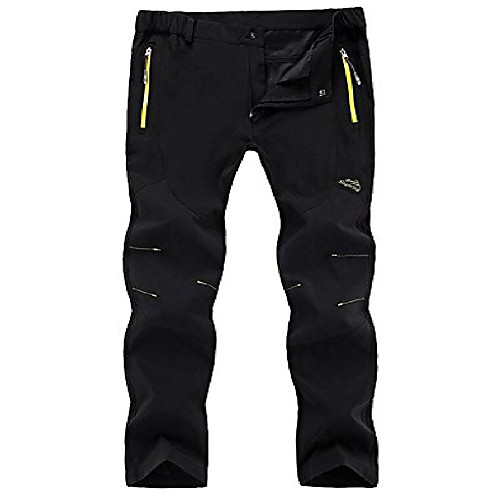 

women's outdoor lightweight quick dry hiking mountain pants 16606 black xl