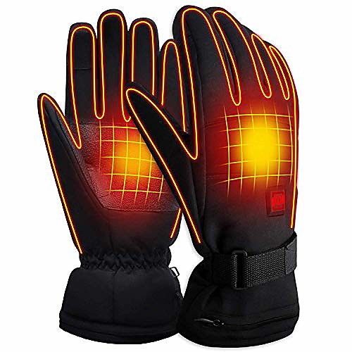 

rechargeable electric battery heated gloves,men&women outdoor hiking skiing camping cycling motorcycling warm winter gloves,cold weather thermal gloves touchscreen hand warmer