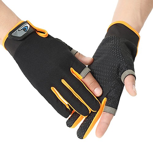 

Bike Gloves / Cycling Gloves Skidproof Fingerless Gloves Full Finger Gloves Sports Gloves Black Red Blue for Adults Activity & Sports Gloves