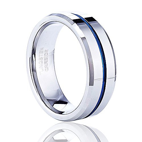 thin wedding bands for men