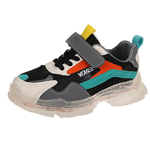 

Boys' Girls' Trainers Athletic Shoes USB Charging PU Little Kids(4-7ys) Big Kids(7years ) Daily Walking Shoes LED Pink Gray Fall Spring