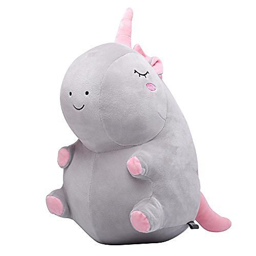 

cute unicorn stuffed animals plush toy gray
