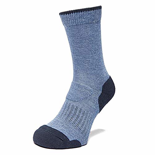 

women's light hiker socks, blue, uk5-6