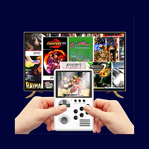 

1500 Games in 1 Handheld Game Player Game Console Rechargeable Mini Handheld Pocket Portable Support TV Output Support TF Card Classic Theme Retro Video Games with 3.0 inch Screen Kid's Adults' Men