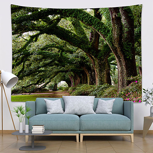 

Wall Tapestry Art Decor Blanket Curtain Picnic Tablecloth Hanging Home Bedroom Living Room Dorm Decoration Polyester Giant Trees