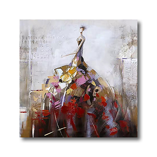 

Oil Painting Hand Painted Canvas Abstract High Quality Wall Art Modern Rolled Without Frame Dancer Girl Nude