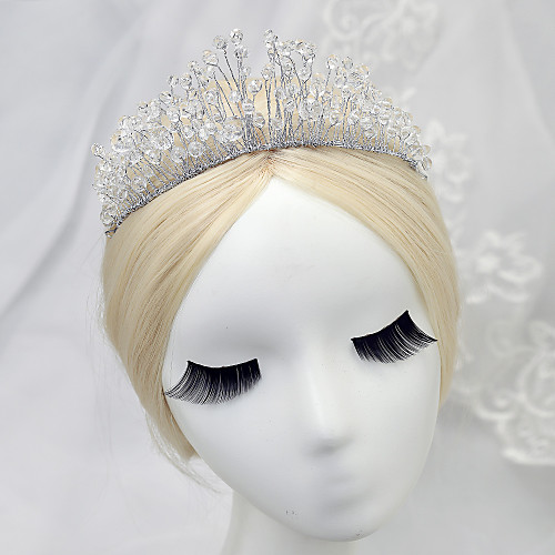 

Crystal / Alloy Headpiece with Crystal 1 Piece Wedding Headpiece